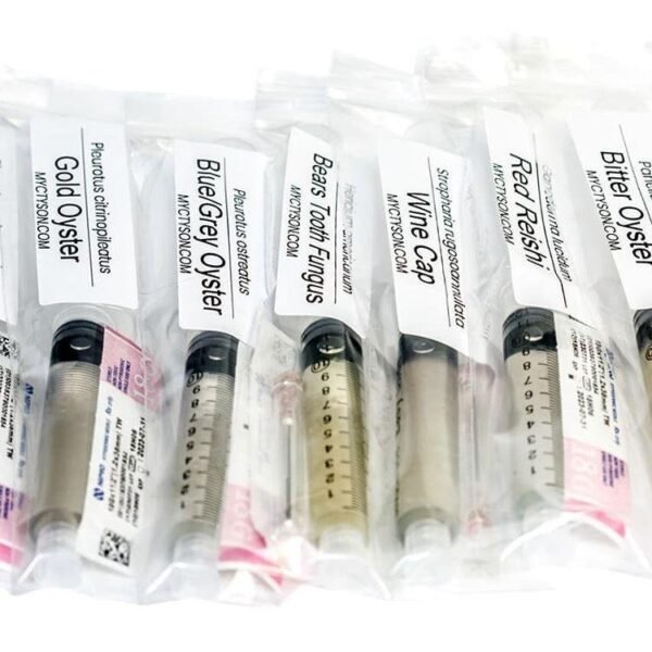 Magic Mushroom spore syringe